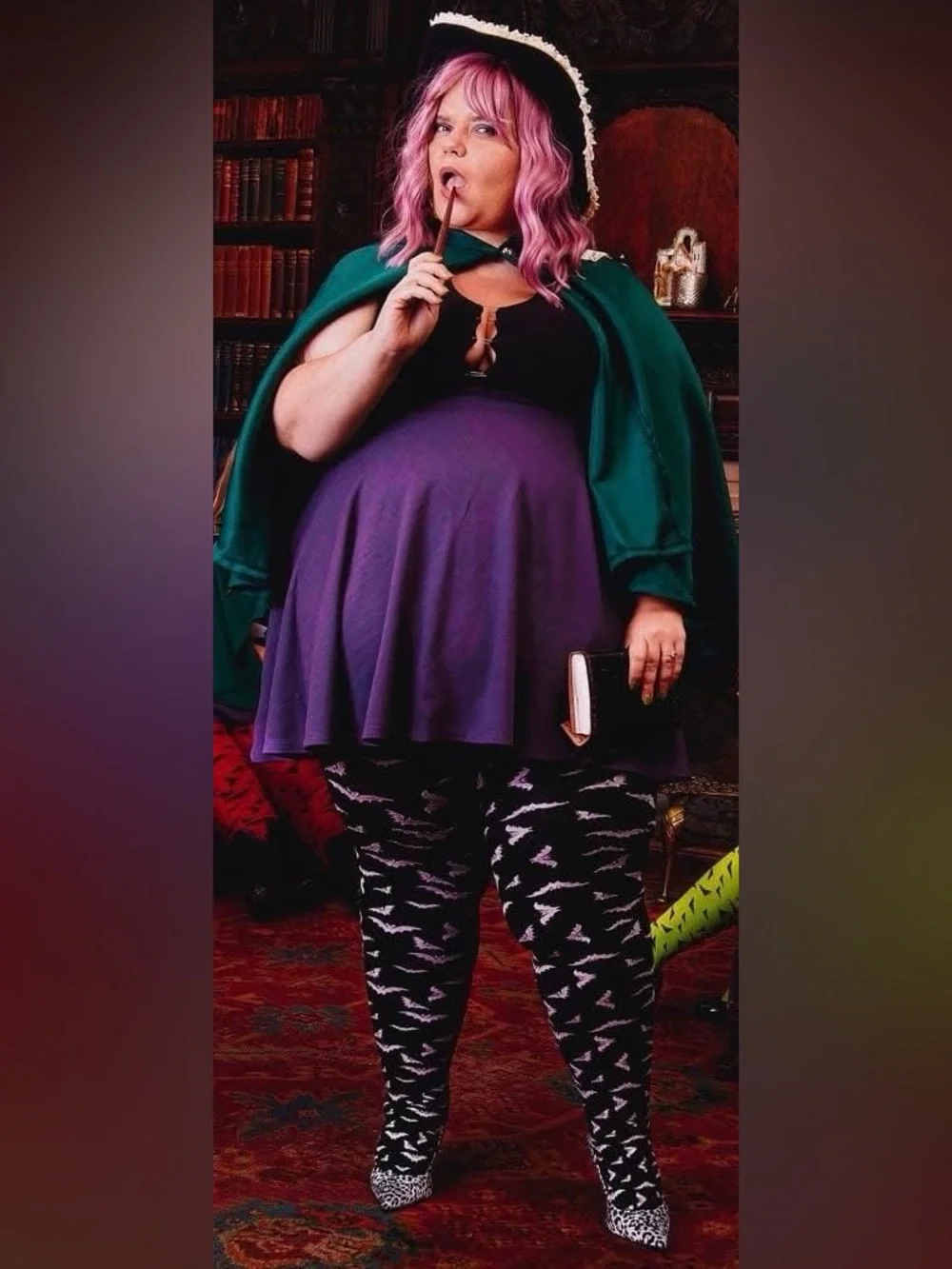 SNAG Fright Night Bat Tights